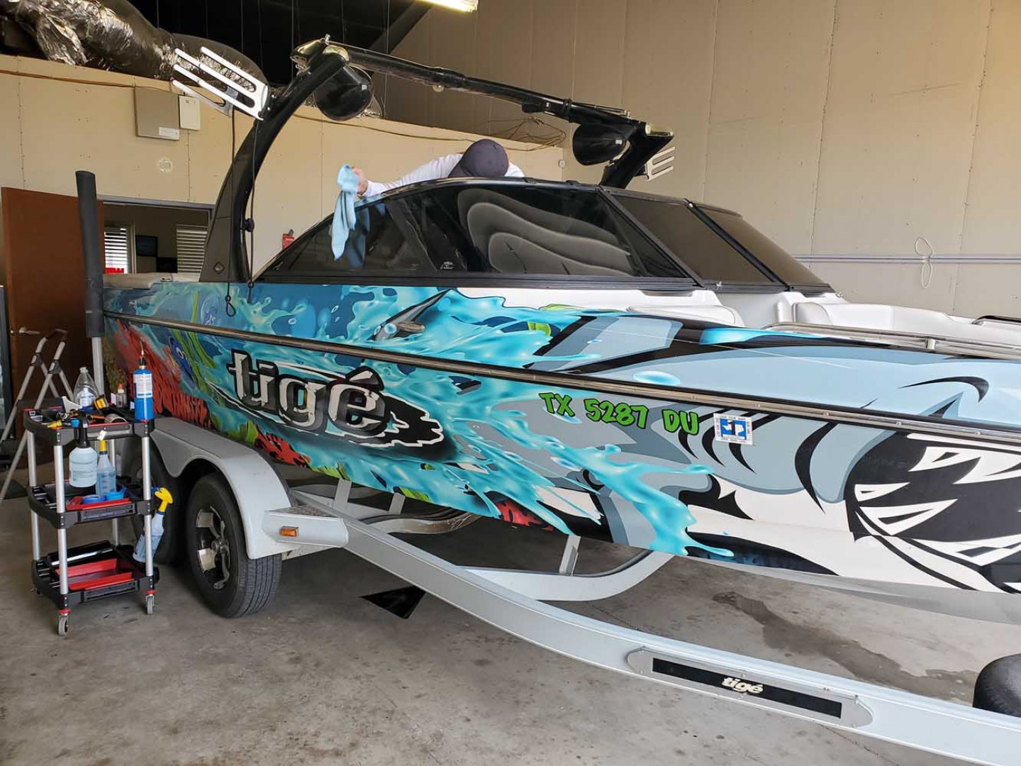 Boat Window Tinting Amarillo, TX JG Custom Auto Tint